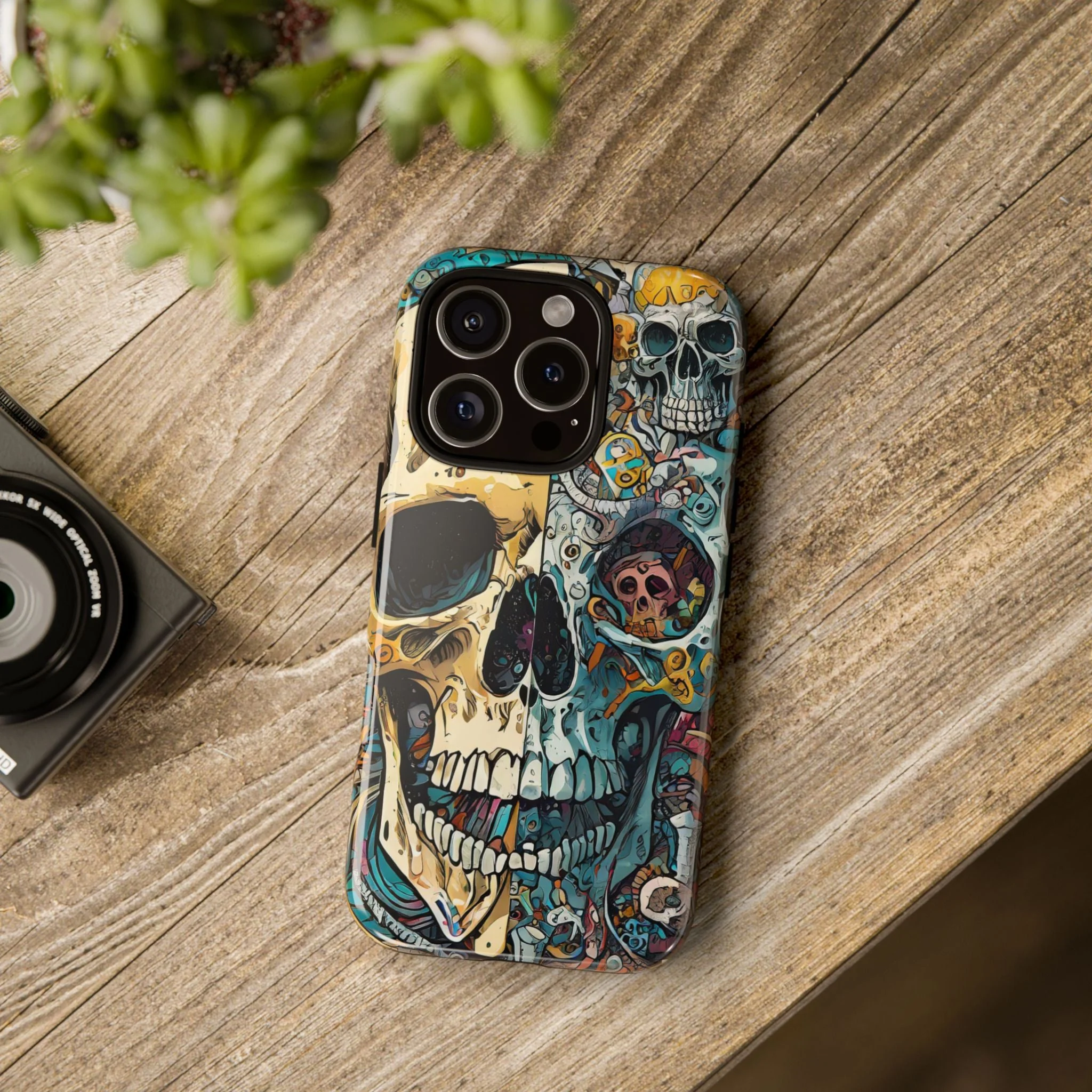 Iconic Skulls Tough Phone Case - Image 29