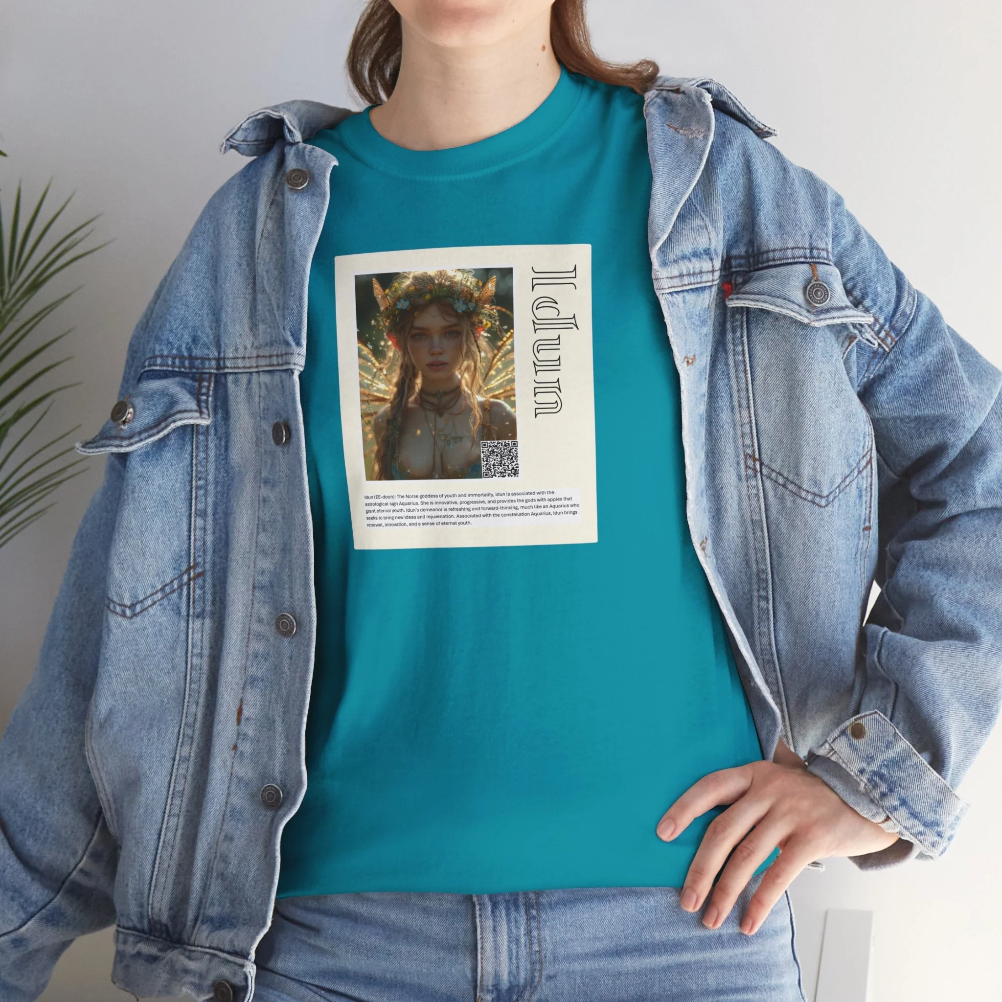 Idun Aziza & Fae Unisex Heavy Cotton Tee - Image 6