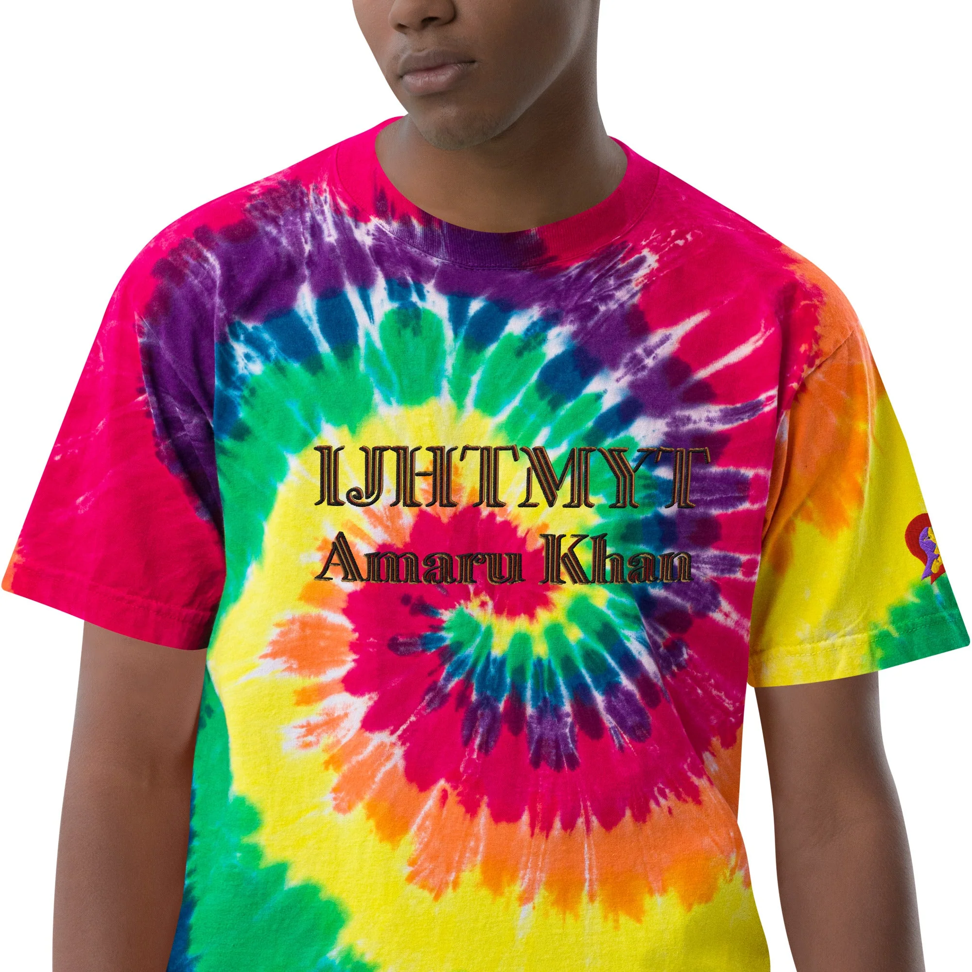 IJHTMYT Oversized tie-dye t-shirt - Image 11