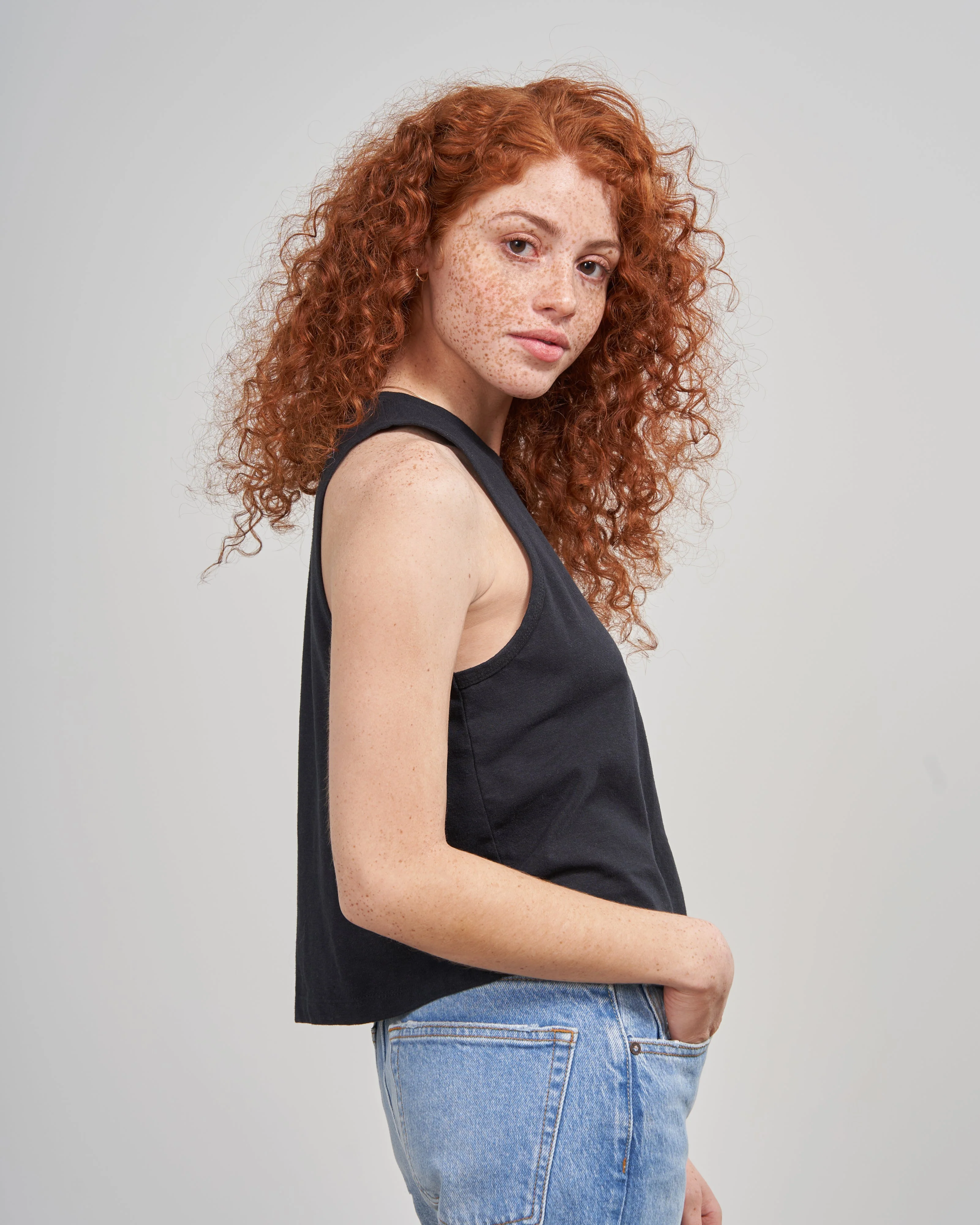 Imperfect EcoKnit™ Cropped Tank - Image 2