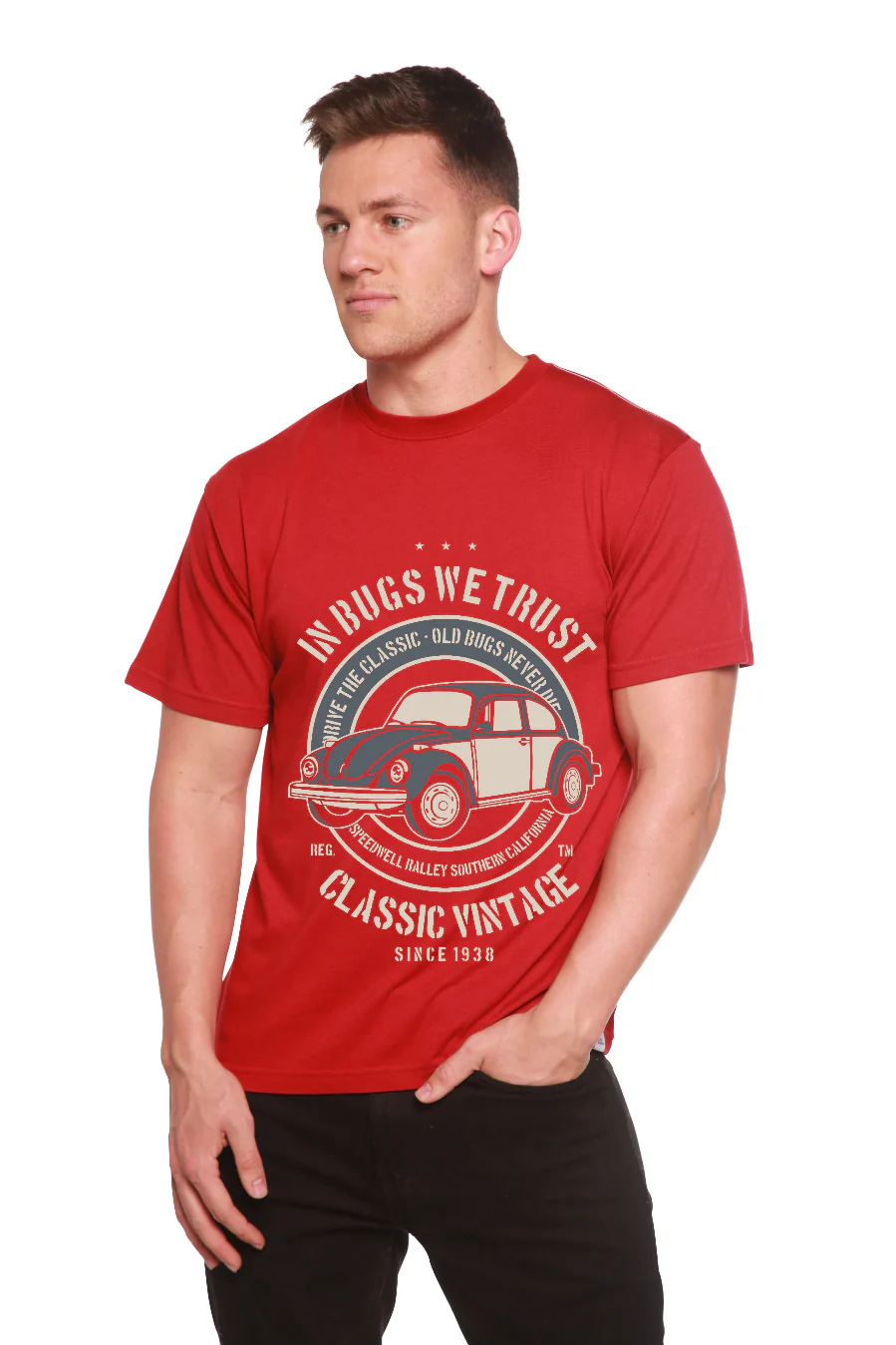 In Bugs We Men's Bamboo Viscose/Organic Cotton Short Sleeve Graphic T-Shirt - Image 13