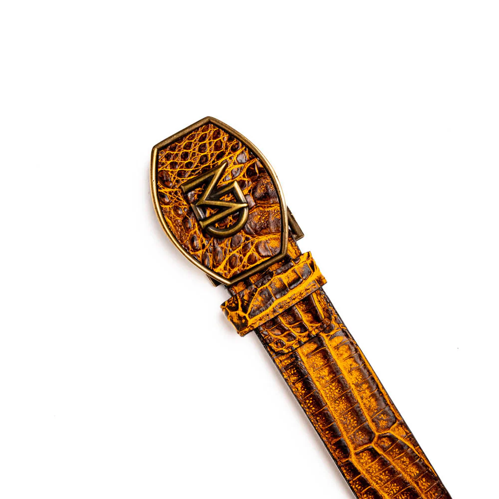 Iowa Belt Mustard Brown - Image 2