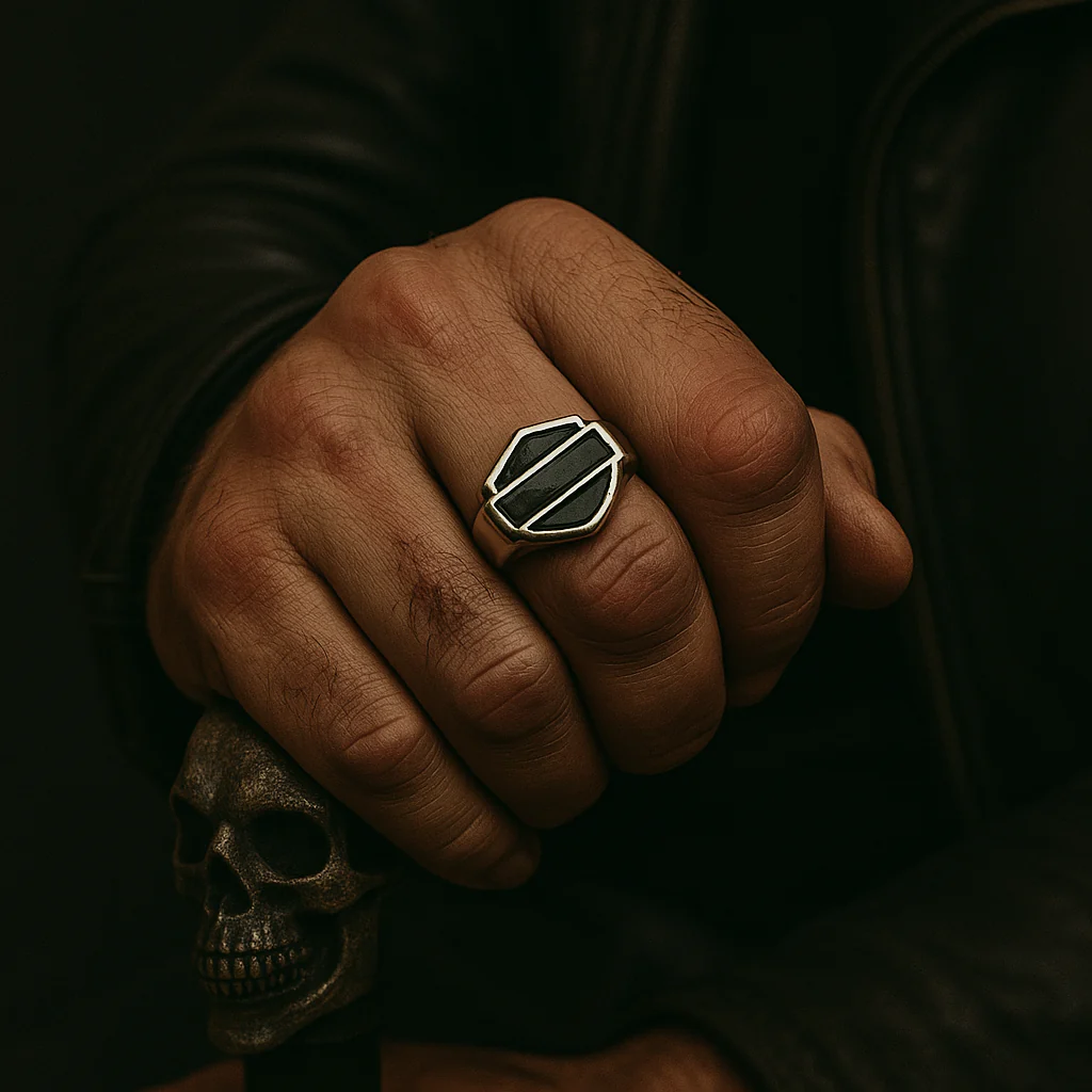 Iron Shield Ring - Image 2