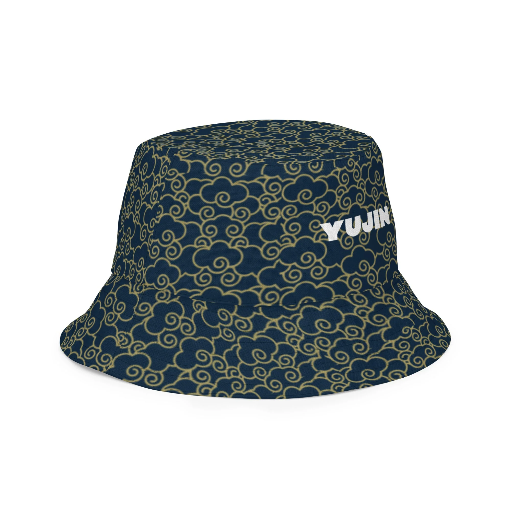 Japanese Clouds Reversible Bucket Hat - Image 9