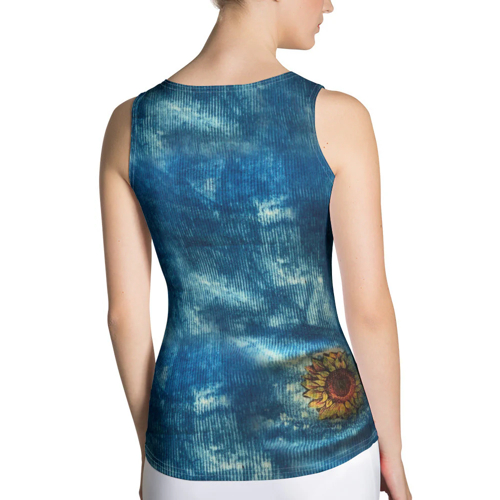 Jerry Sunflower Women's Tank - Image 3
