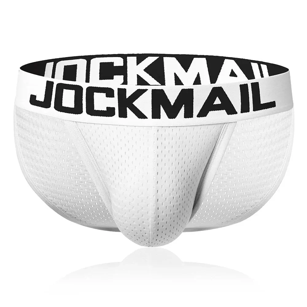 Jockmail Solid Mesh Sport Brief - Image 3