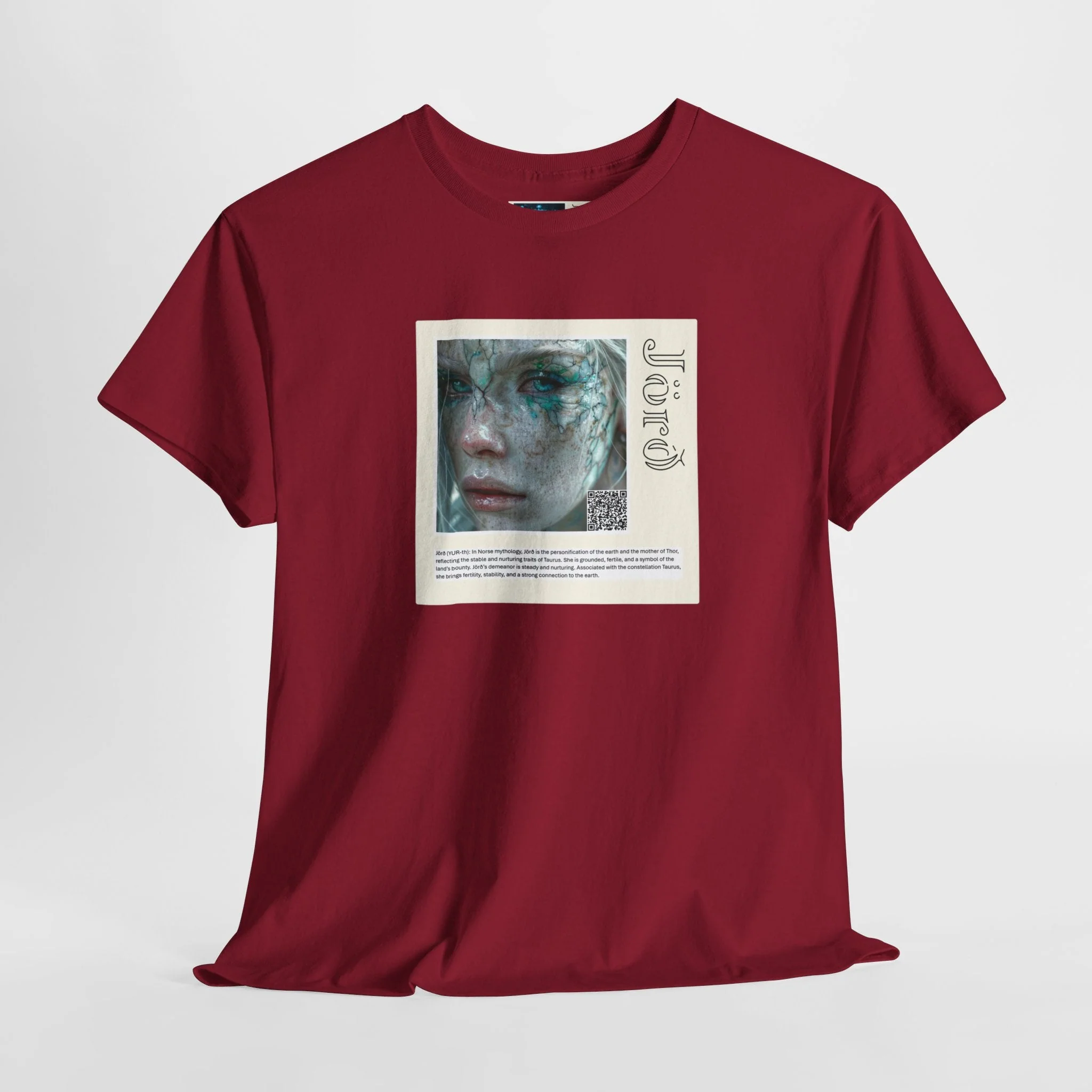 Jörð Jord Aziza & Fae Unisex Heavy Cotton Tee - Image 60