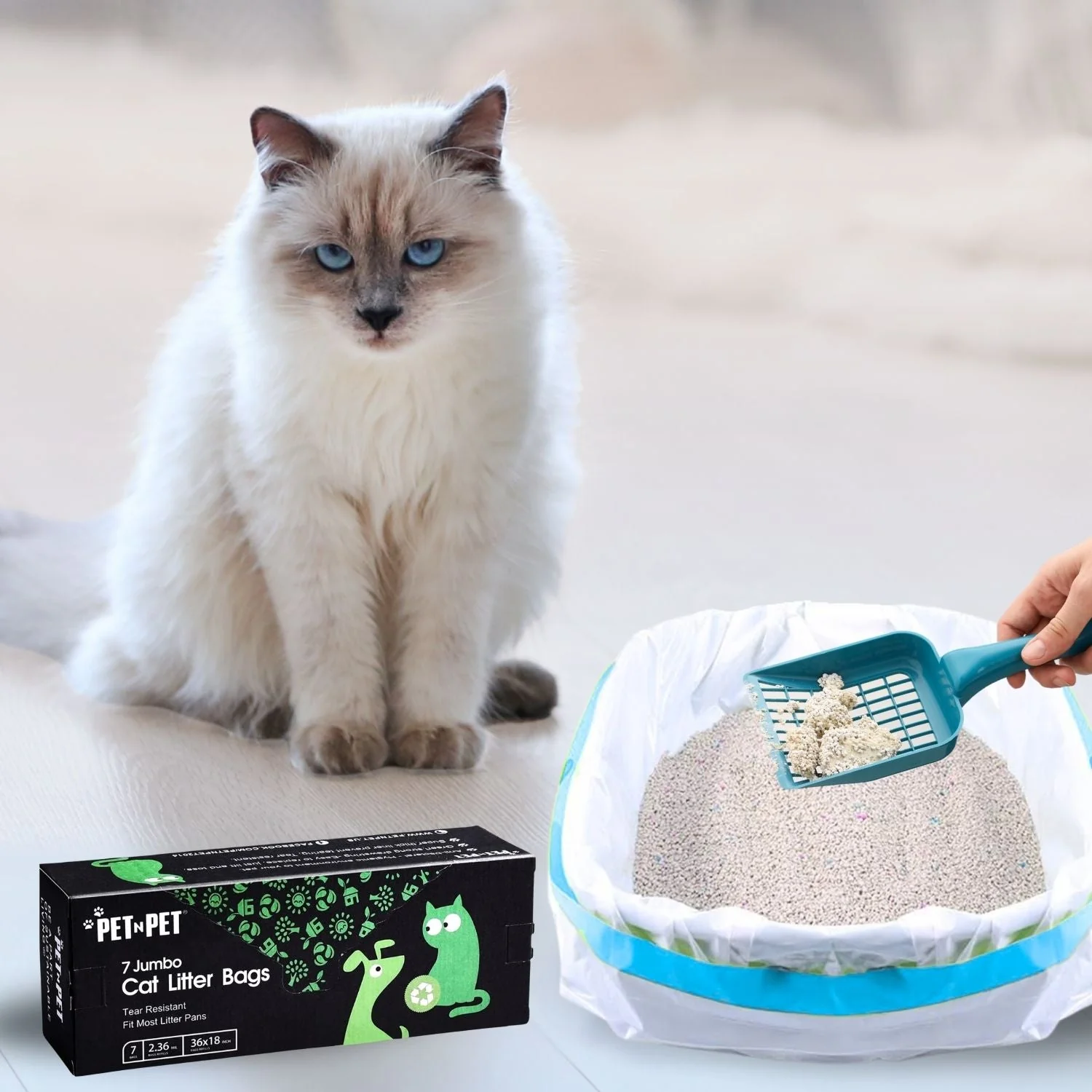 Jumbo Cat Litter Box Liners - Image 10