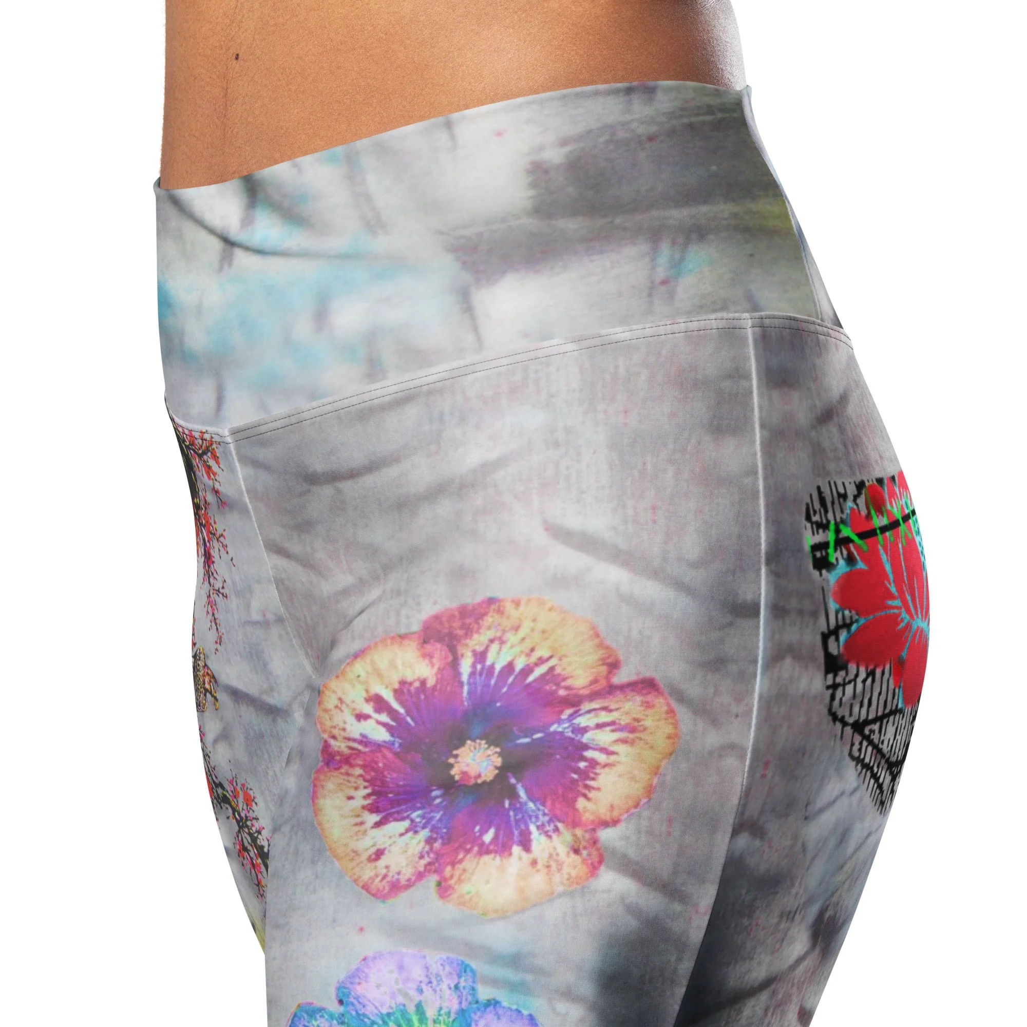 Kabloom High Waist Flare leggings - Image 4