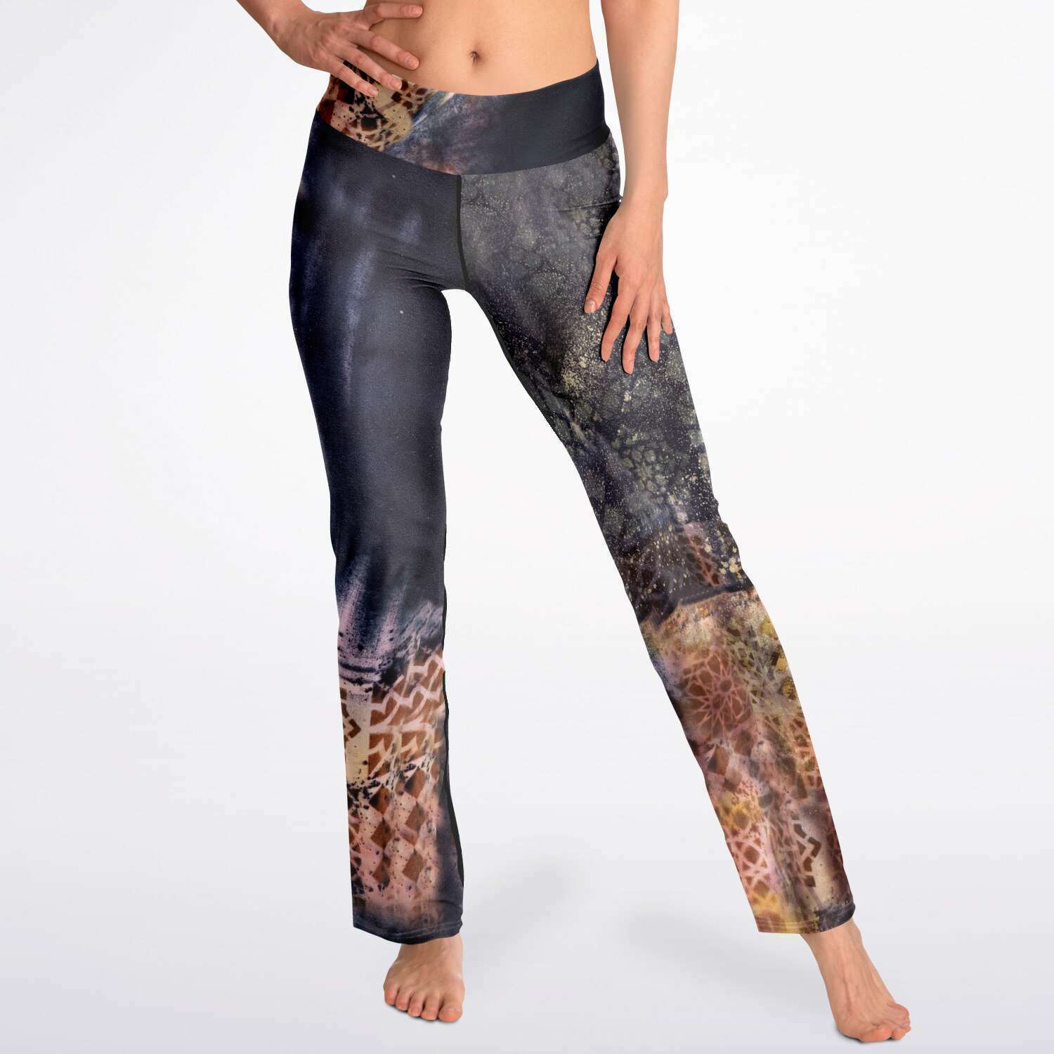 Kaleidoscope Flare Leggings - Image 2