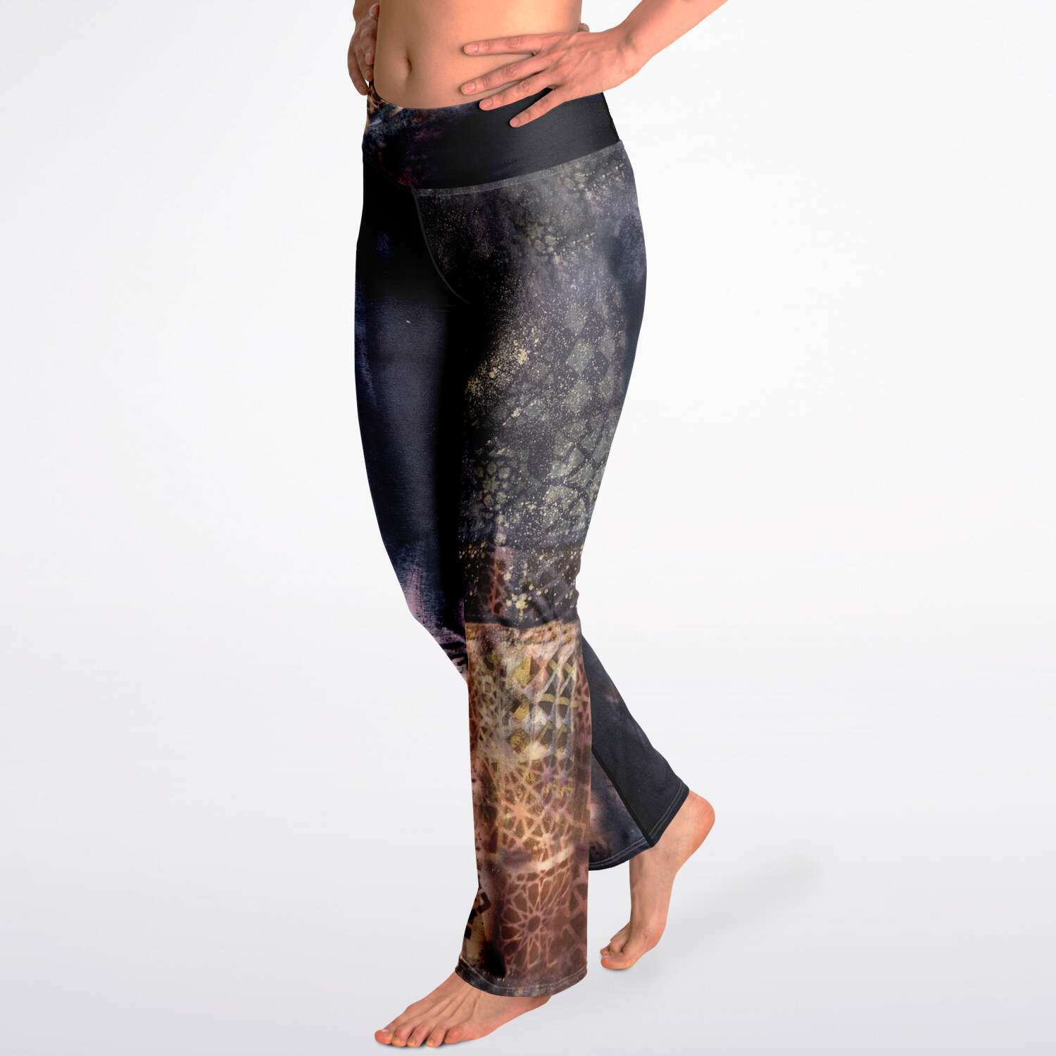 Kaleidoscope Flare Leggings - Image 7