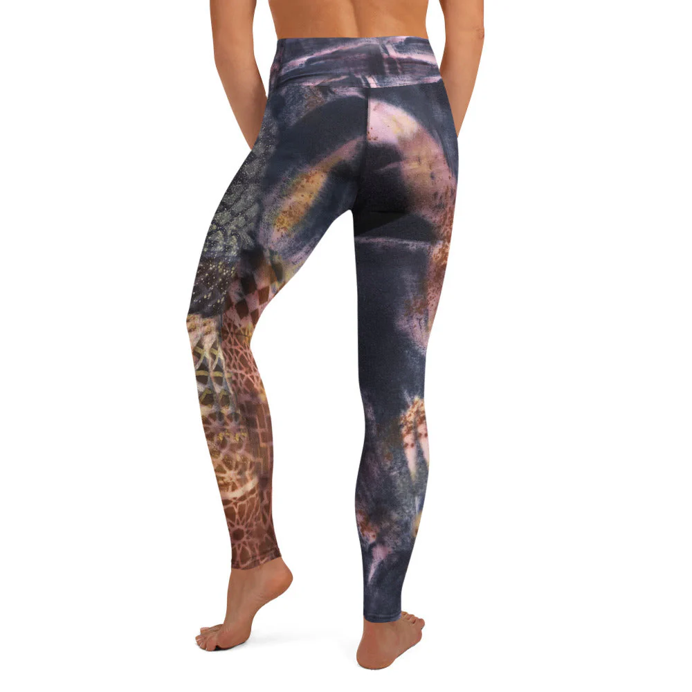 Kaleidoscope Mixtape Yoga Leggings - Image 7