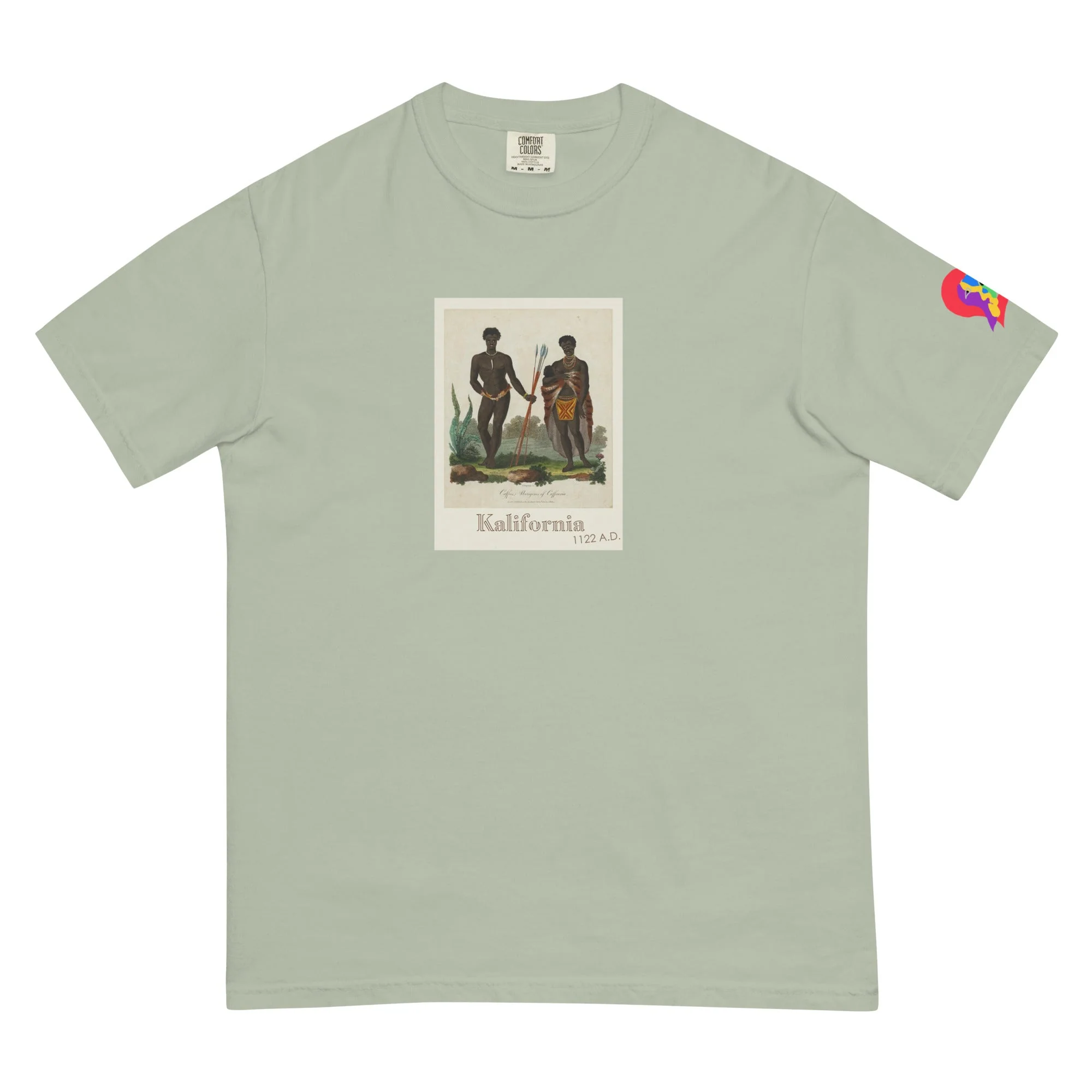 Kalifornia History of the Amaru Khans Unisex garment-dyed heavyweight t-shirt - Image 15
