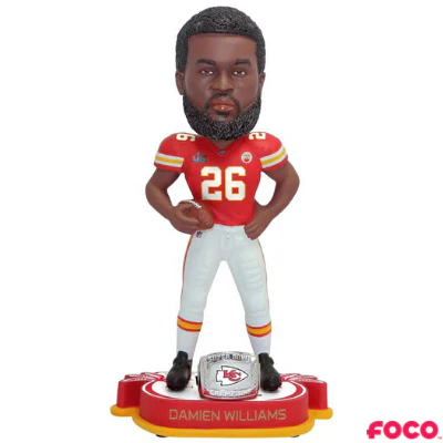 Kansas City Chiefs Super Bowl LIV 54 Champions Bobbleheads - Image 4