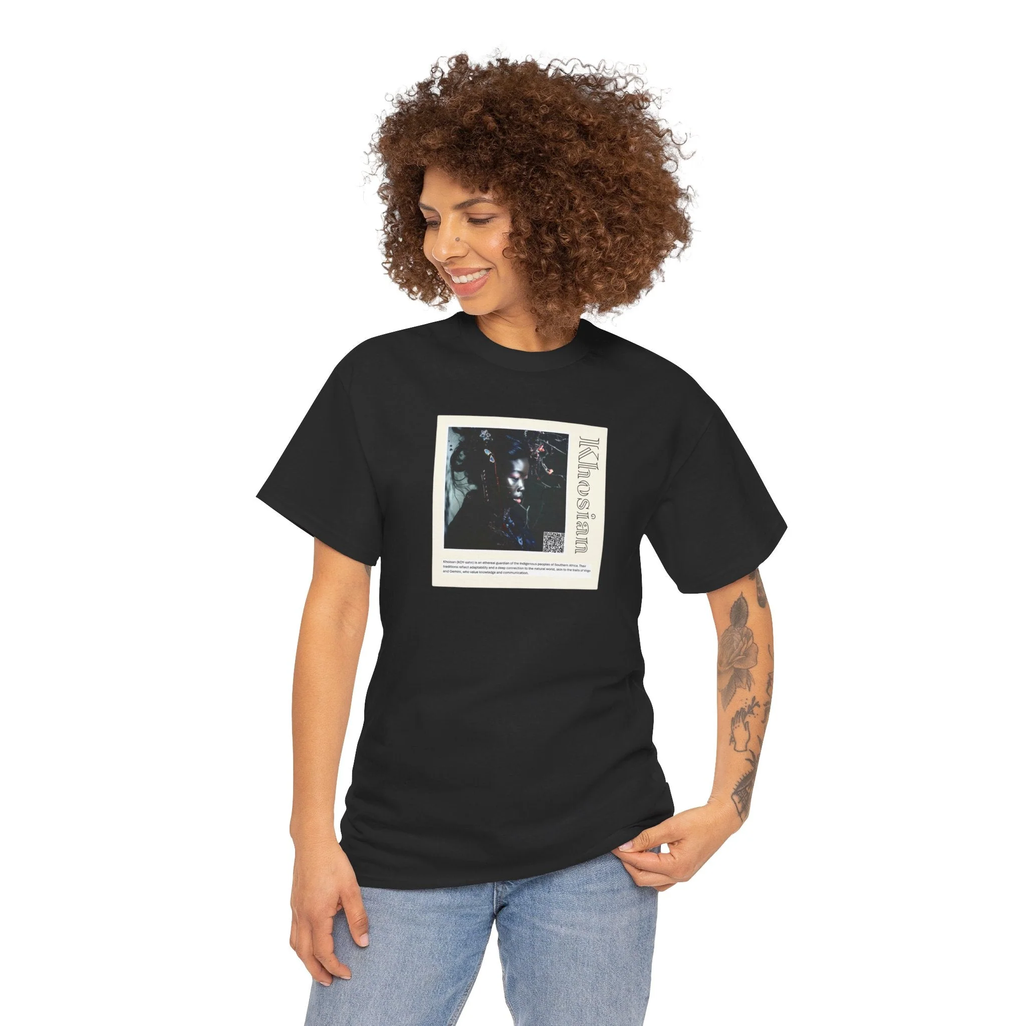 Khosian Aziza & Fae Unisex Heavy Cotton Tee - Image 79