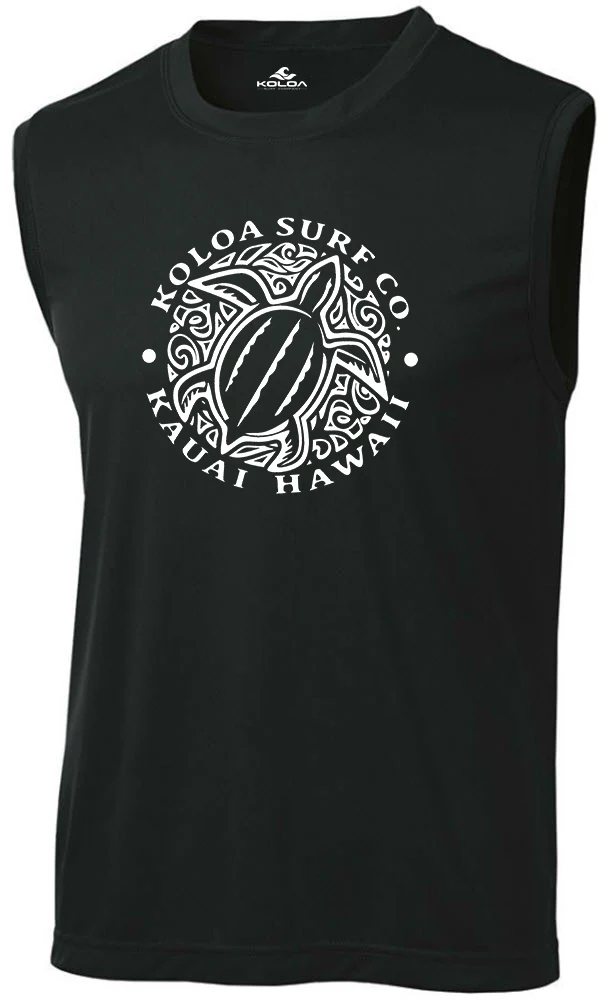 Kola Honu Turtle Athletic Sleeveless T-Shirt - Image 2