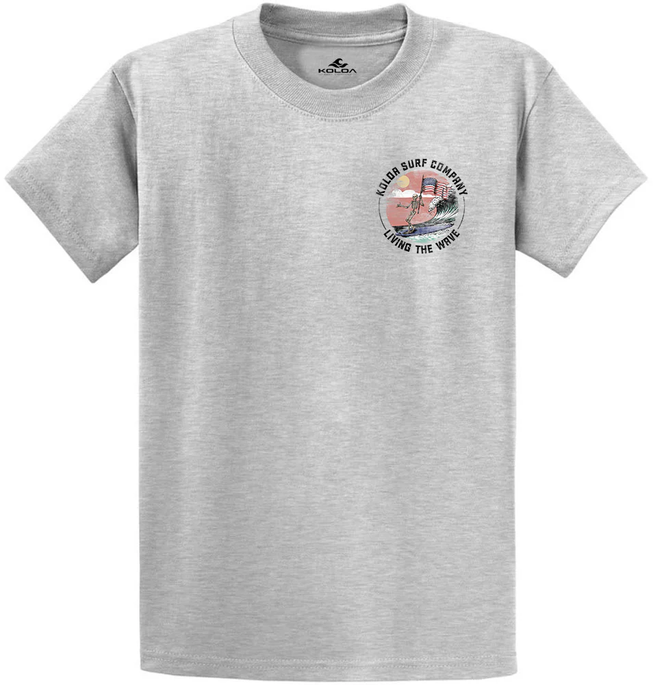 Koloa American Skeleton Heavyweight T-Shirt - Image 5