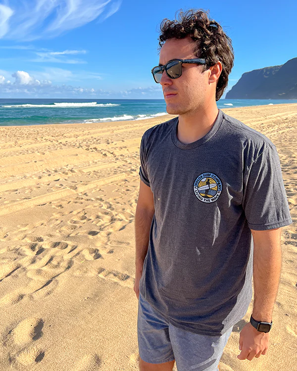 Koloa At Sunset Comfort Tri-Blend T-Shirt - Image 2