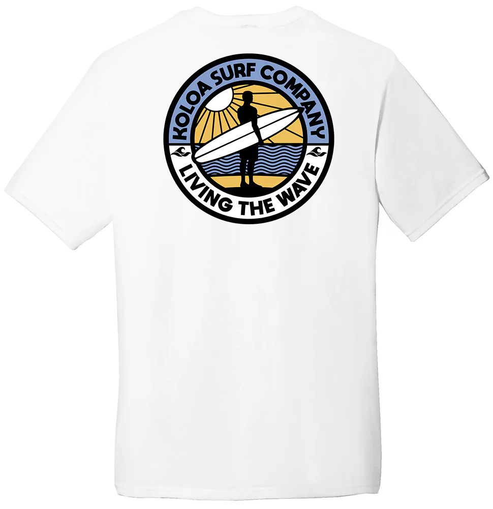 Koloa At Sunset Comfort Tri-Blend T-Shirt - Image 8