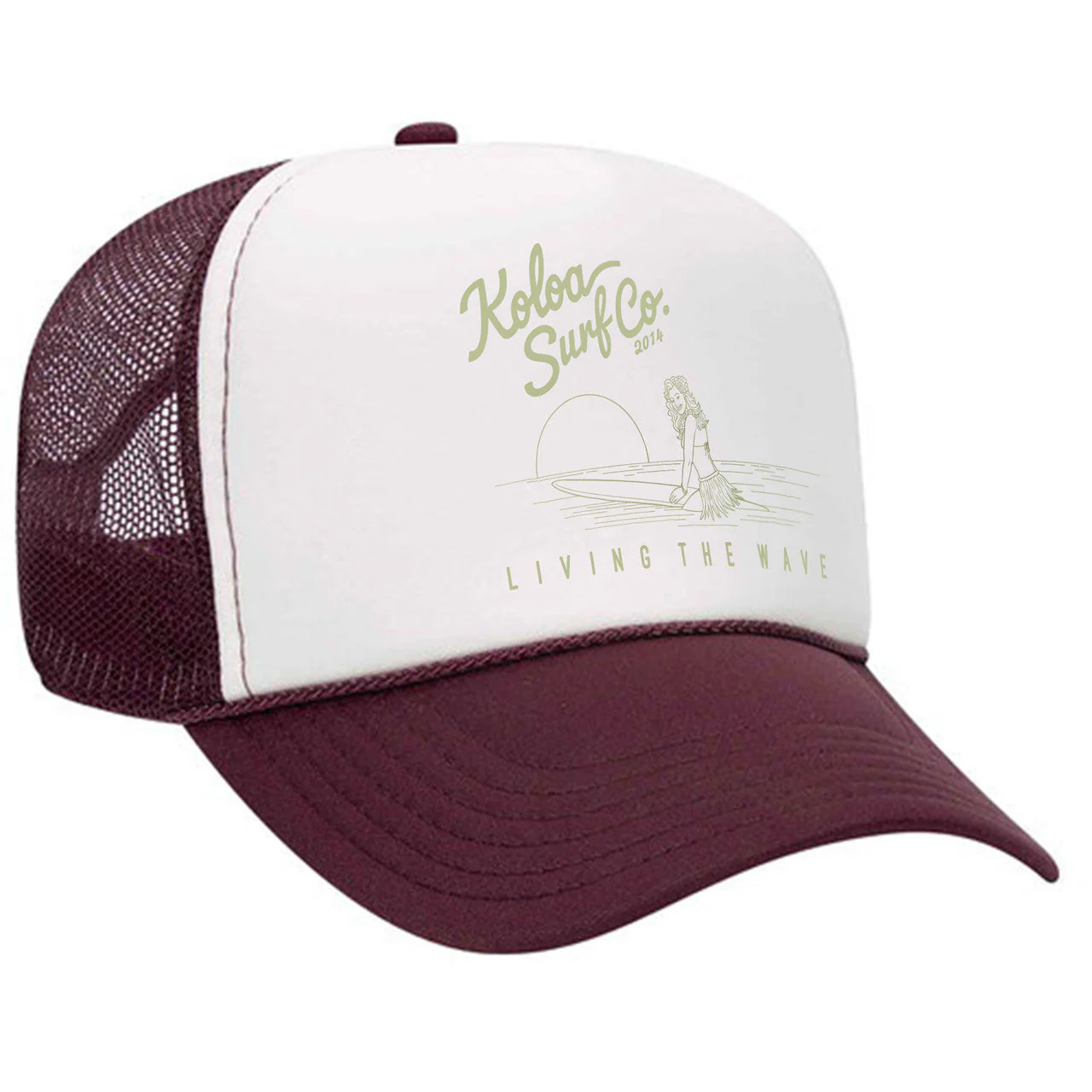 Koloa Babe Foam Trucker Hat - Image 5