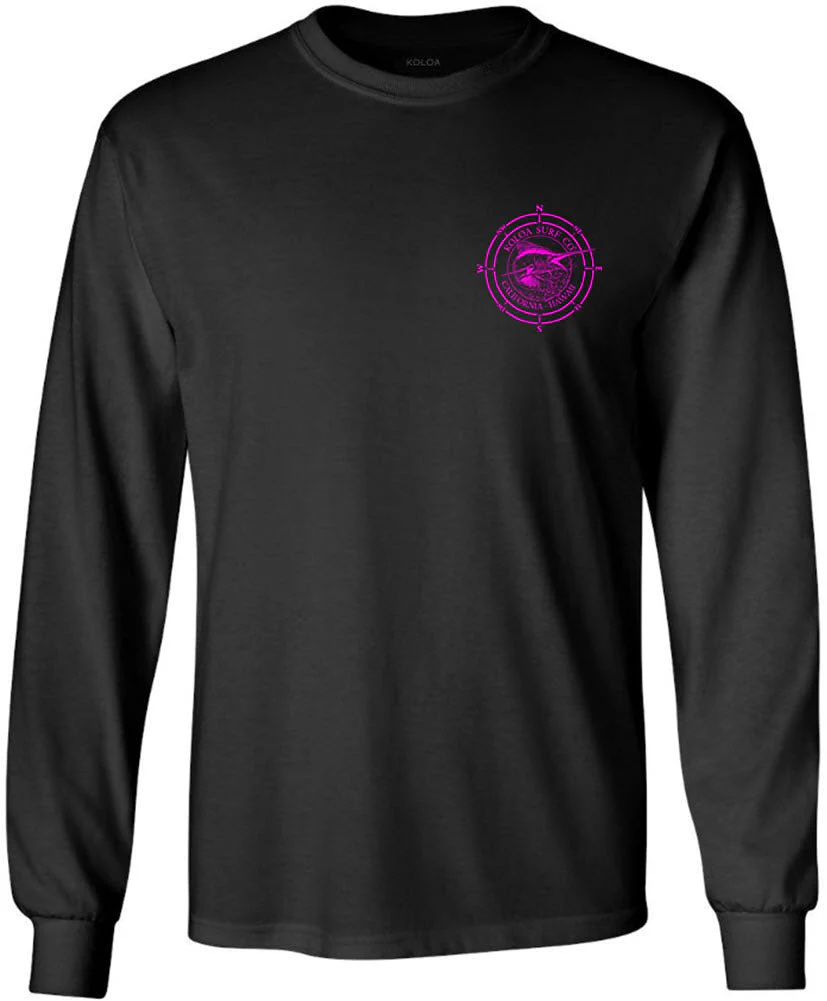 Koloa Black Marlin Long Sleeve T-Shirt - Image 7