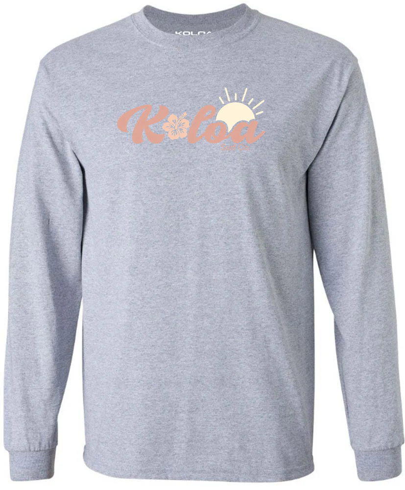 Koloa Bloom Youth Long Sleeve T-Shirt - Image 2