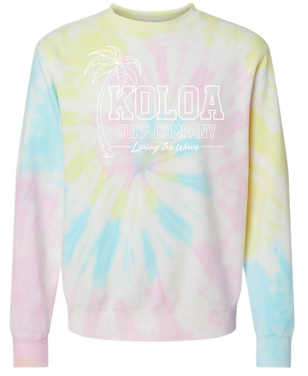 Koloa Breezy Tie-Dyed Sweatshirt