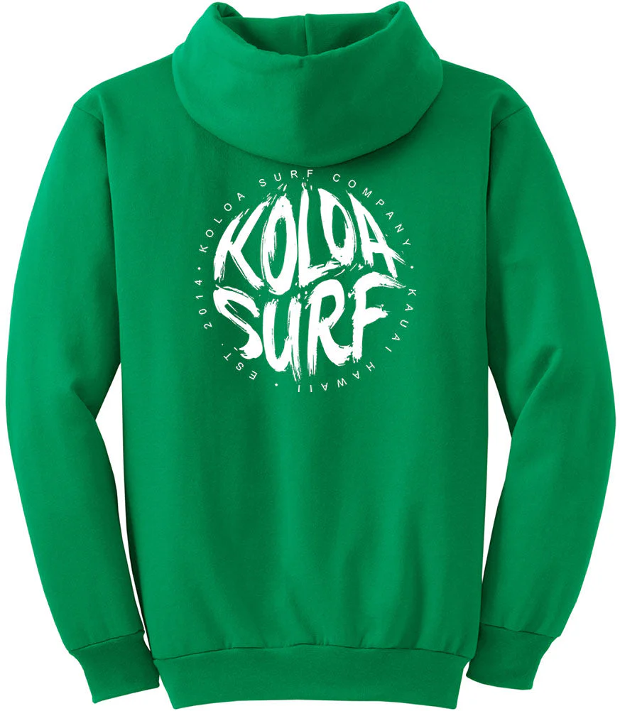 Koloa Brush Logo Tall Hoodie - Image 10