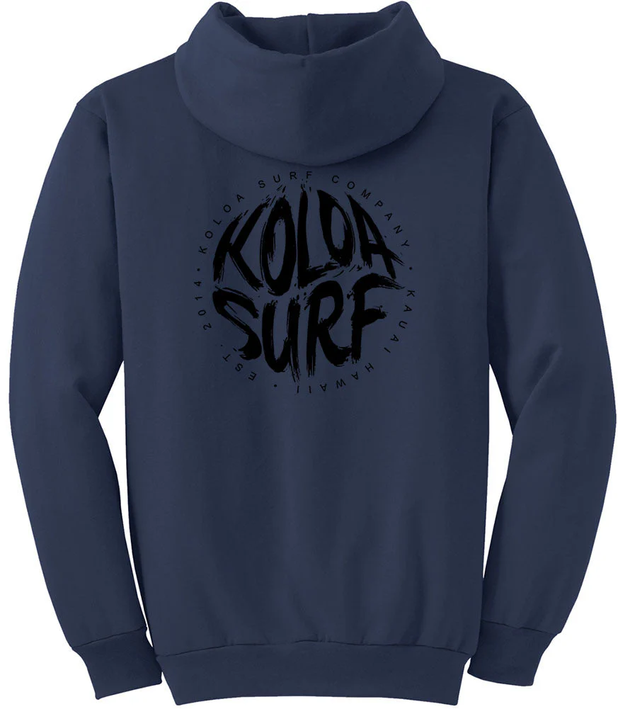 Koloa Brush Logo Tall Hoodie - Image 12