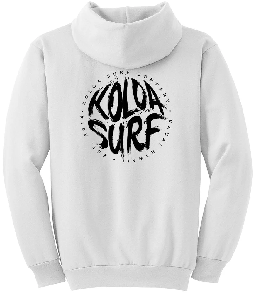 Koloa Brush Logo Tall Hoodie - Image 16