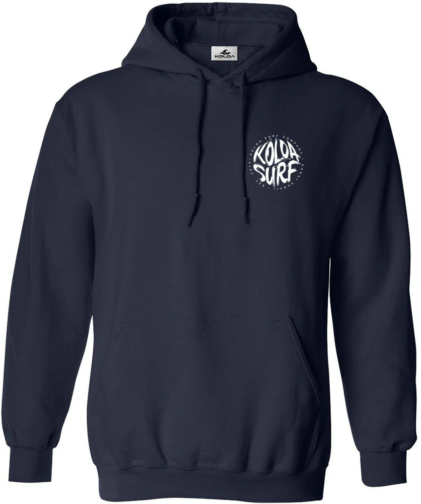 Koloa Brush Logo Tall Hoodie - Image 19