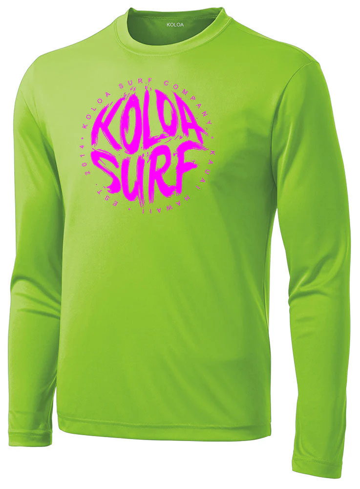 Koloa Brush Moisture Wicking Long Sleeve Tee - Image 3