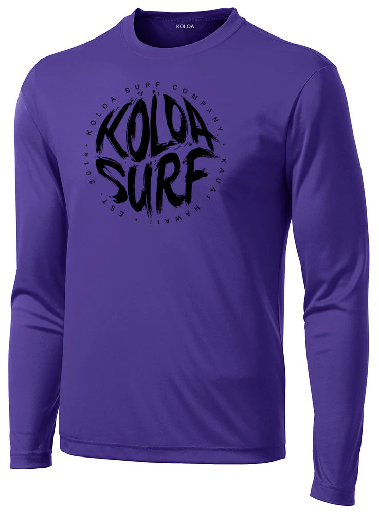 Koloa Brush Moisture Wicking Long Sleeve Tee - Image 7