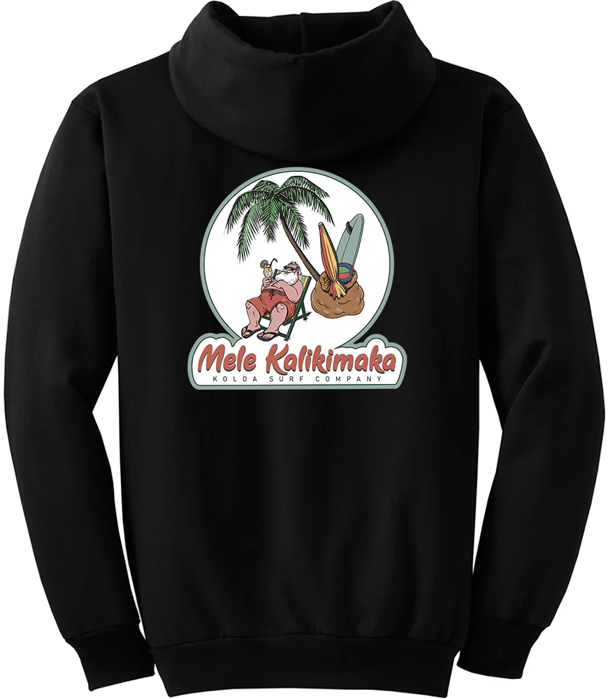 Koloa Chillin Santa Hoodie - Image 4