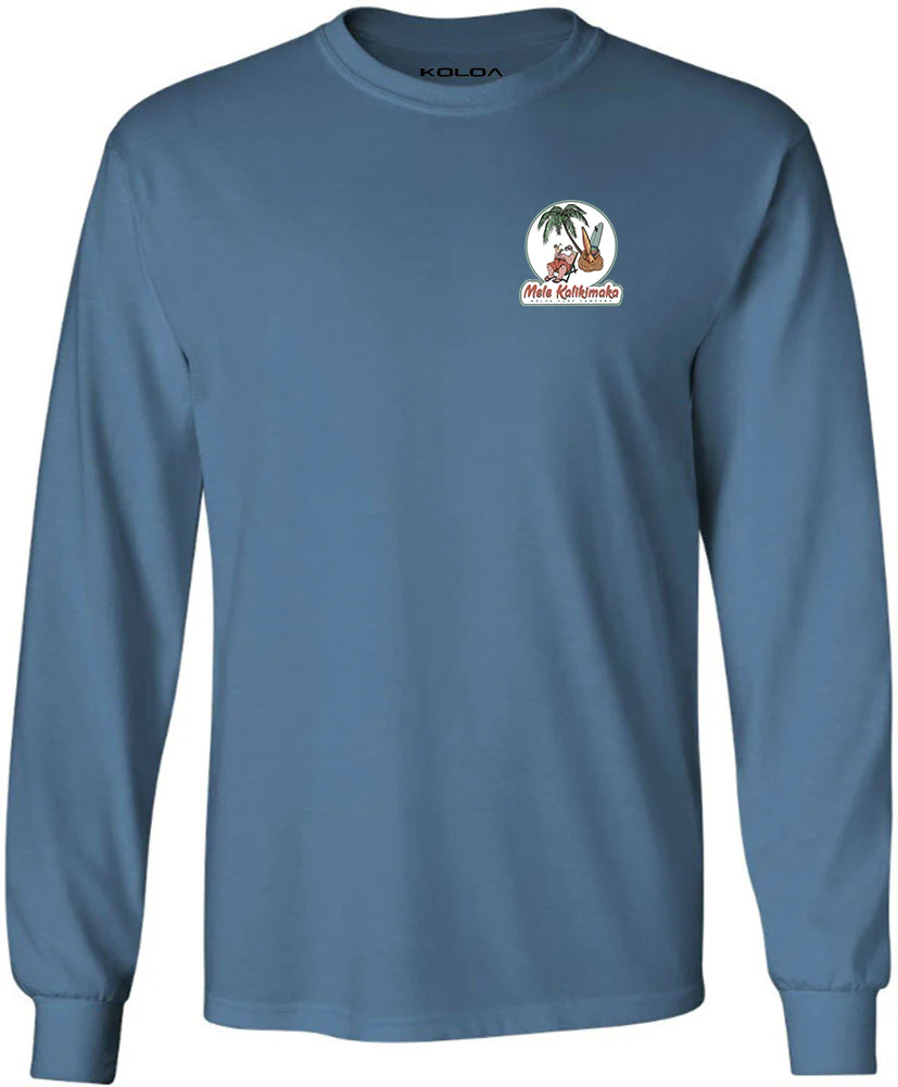 Koloa Chillin Santa Long Sleeve T-Shirt - Image 2