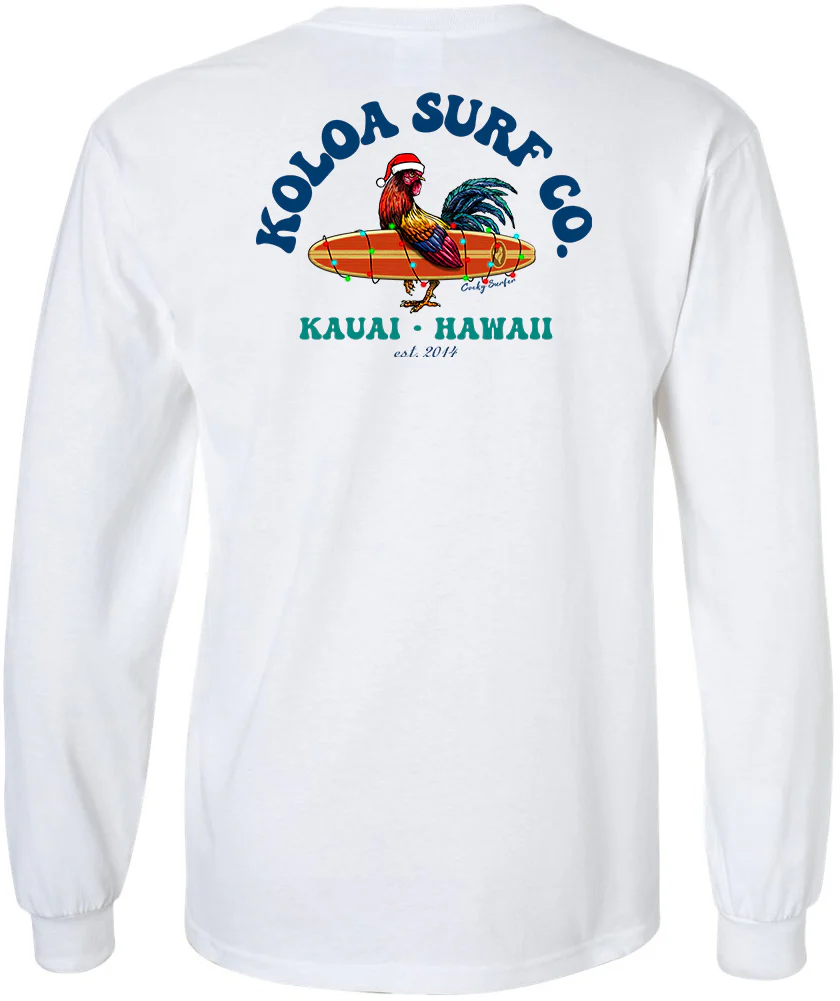 Koloa Cocky Surfer Christmas Long Sleeve T-Shirt - Image 8