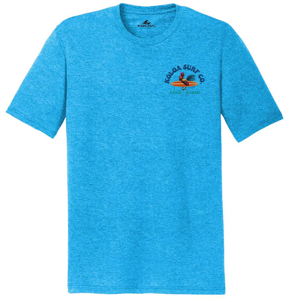 Koloa Cocky Surfer Comfort Tri-Blend T-Shirt - Image 11