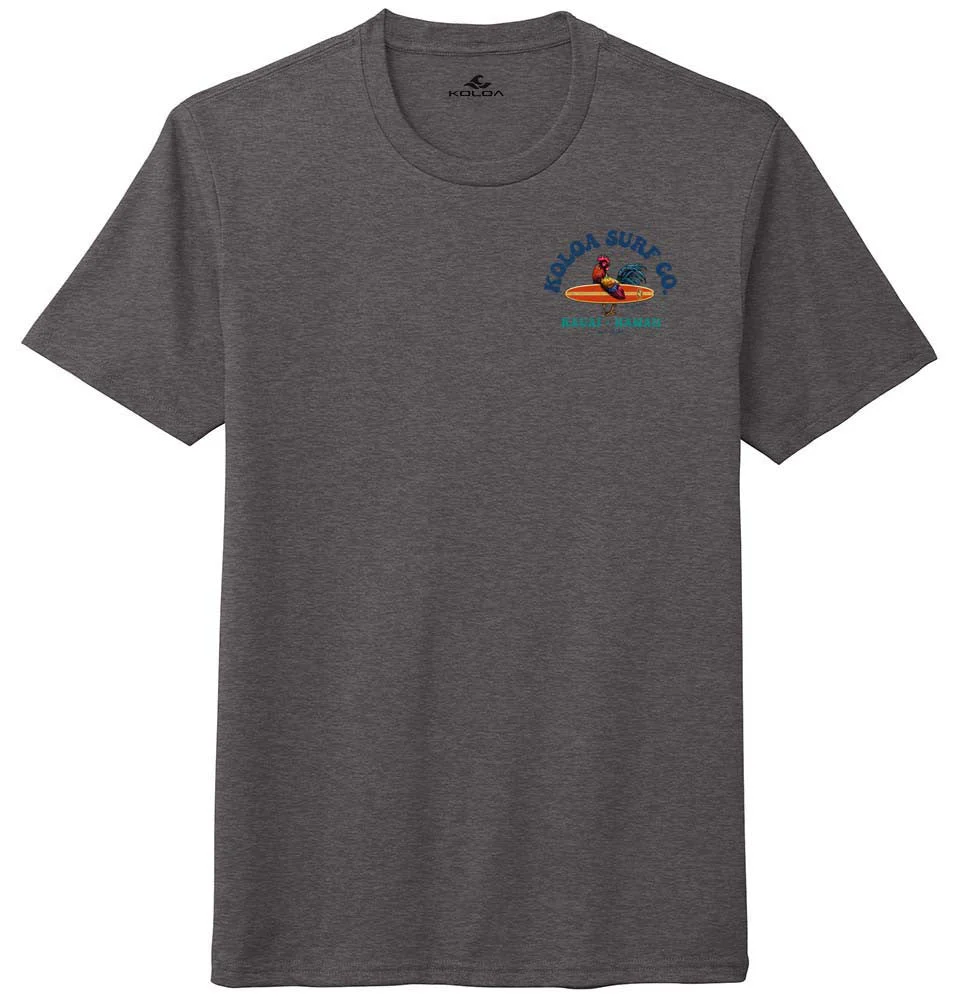 Koloa Cocky Surfer Comfort Tri-Blend T-Shirt - Image 7