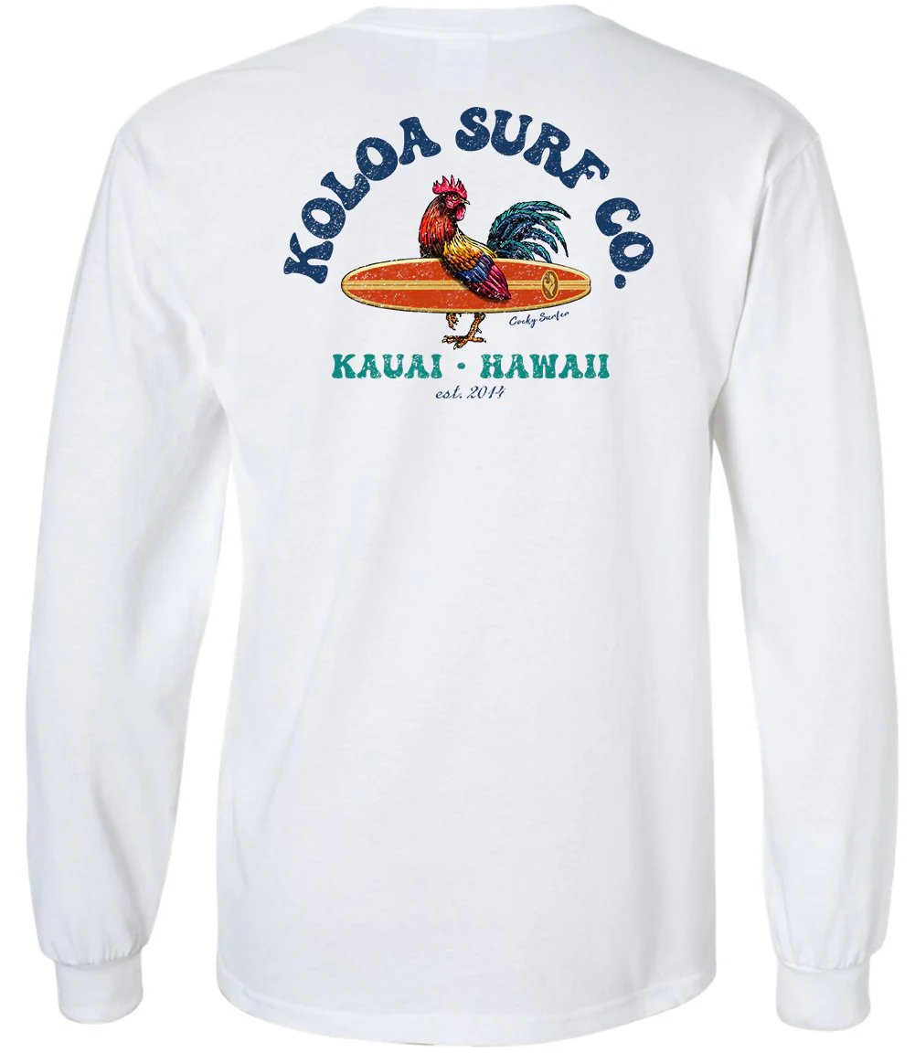 Koloa Cocky Surfer Long Sleeve T-Shirt - Image 7
