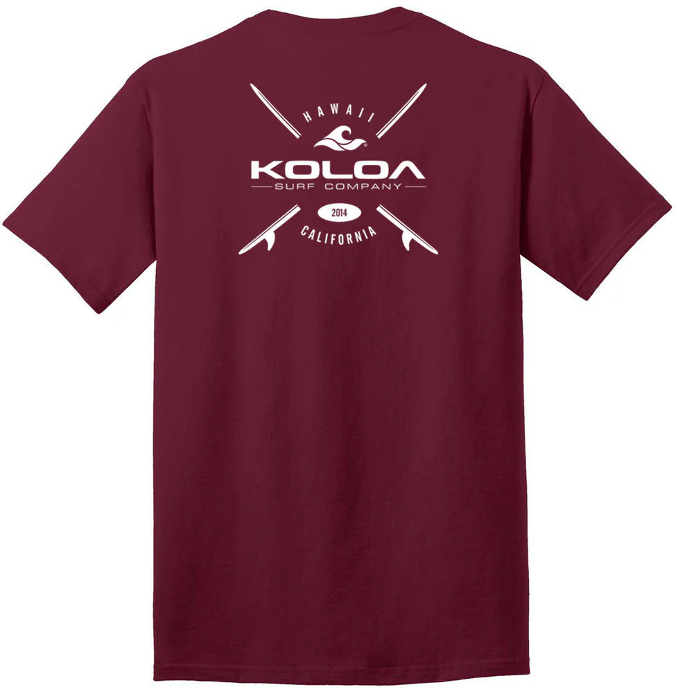 Koloa Cross Boards Heavyweight T-Shirt - Image 14