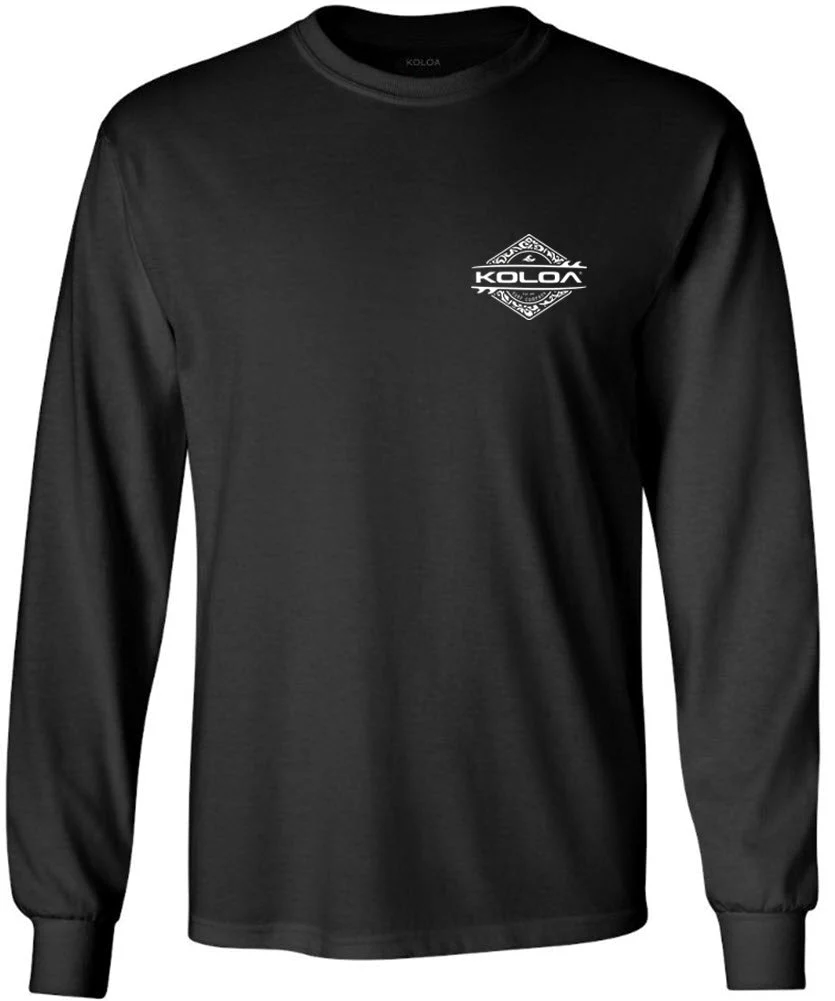 Koloa Diamond Thruster Surfboards Long Sleeve T-Shirt - Image 7