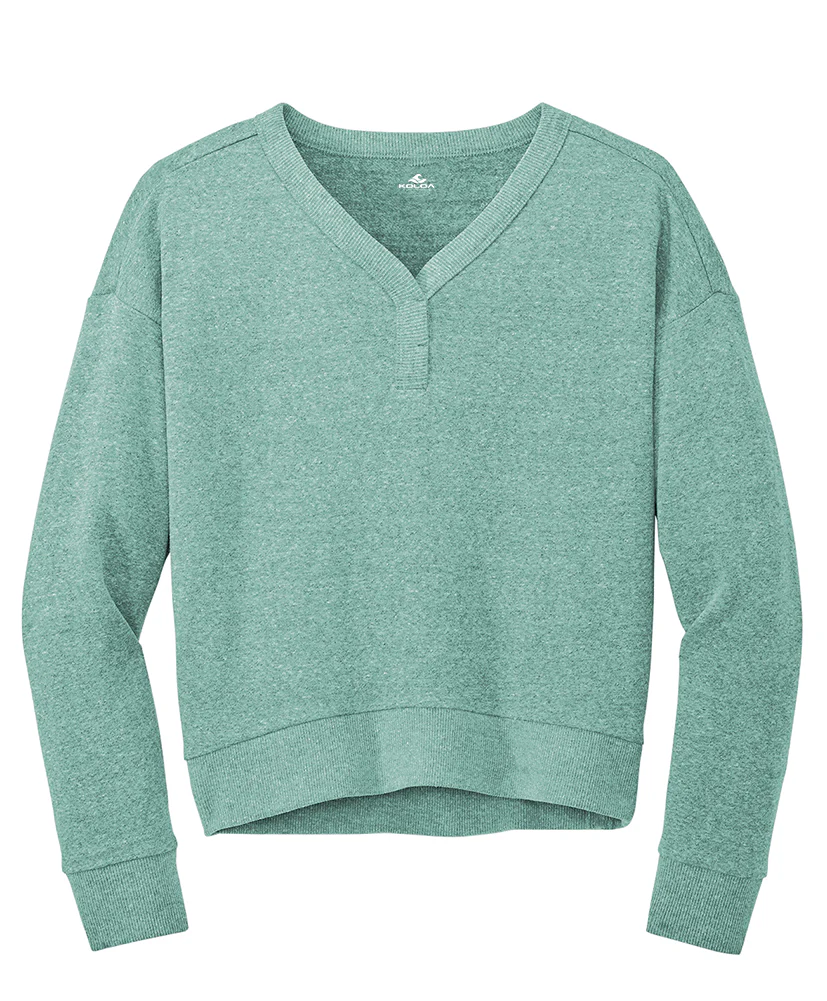 Koloa Fleece V-Neck Sweatshirt - Image 5