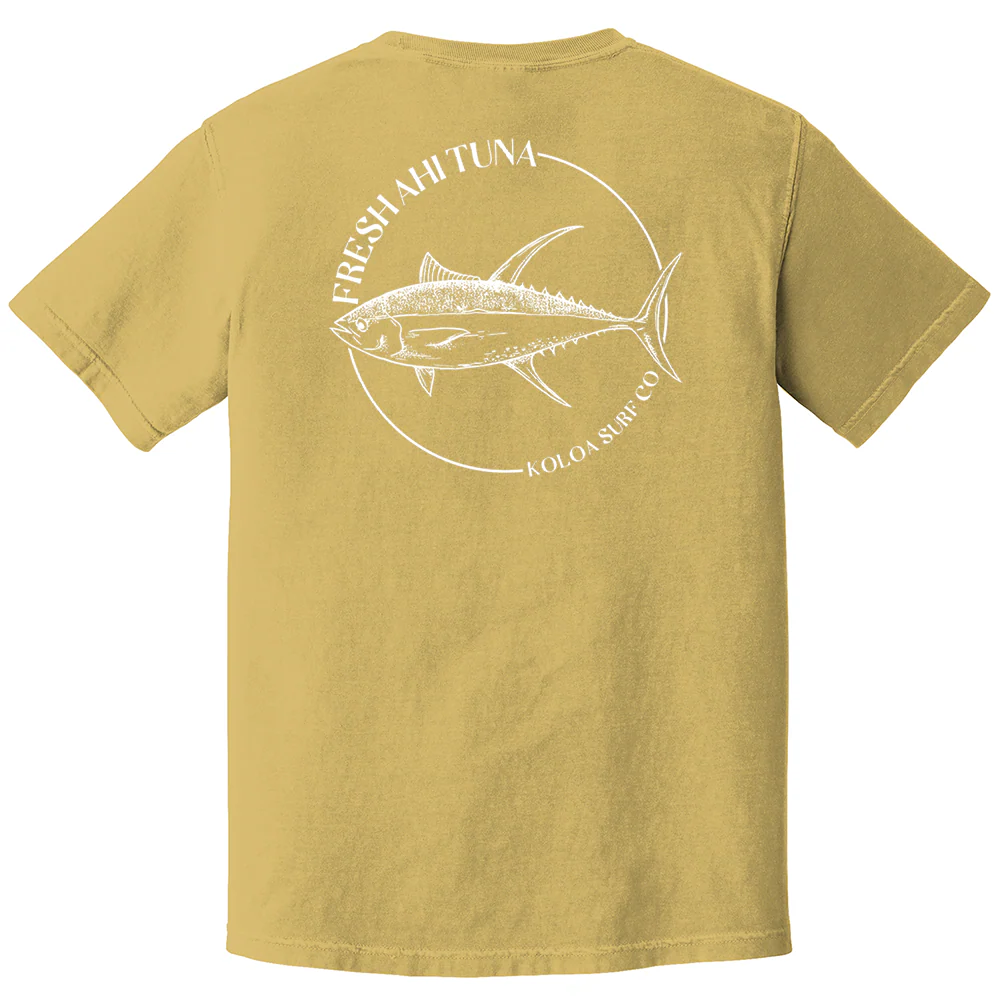 Koloa Fresh Tuna Pigment Dyed T-Shirt - Image 12