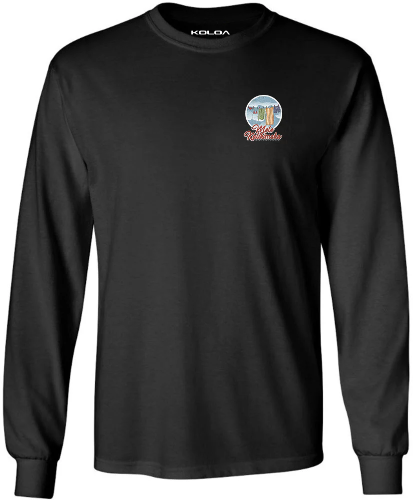Koloa Hawaiian Christmas Long Sleeve T-Shirt - Image 3