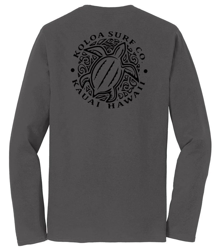 Koloa Hawaiian Honu Turtle Long Sleeve Lightweight T-Shirt - Image 11
