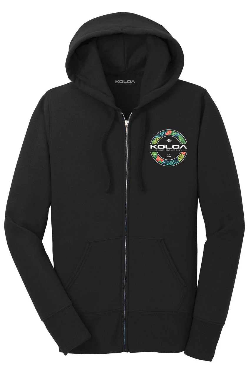 Koloa Hawaiian Reef Women's Zip-Up Hoodie - Image 2