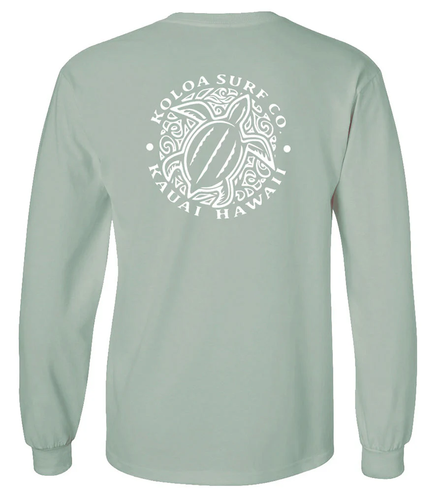 Koloa Hawaiian Turtle Long Sleeve T-Shirt - Image 6