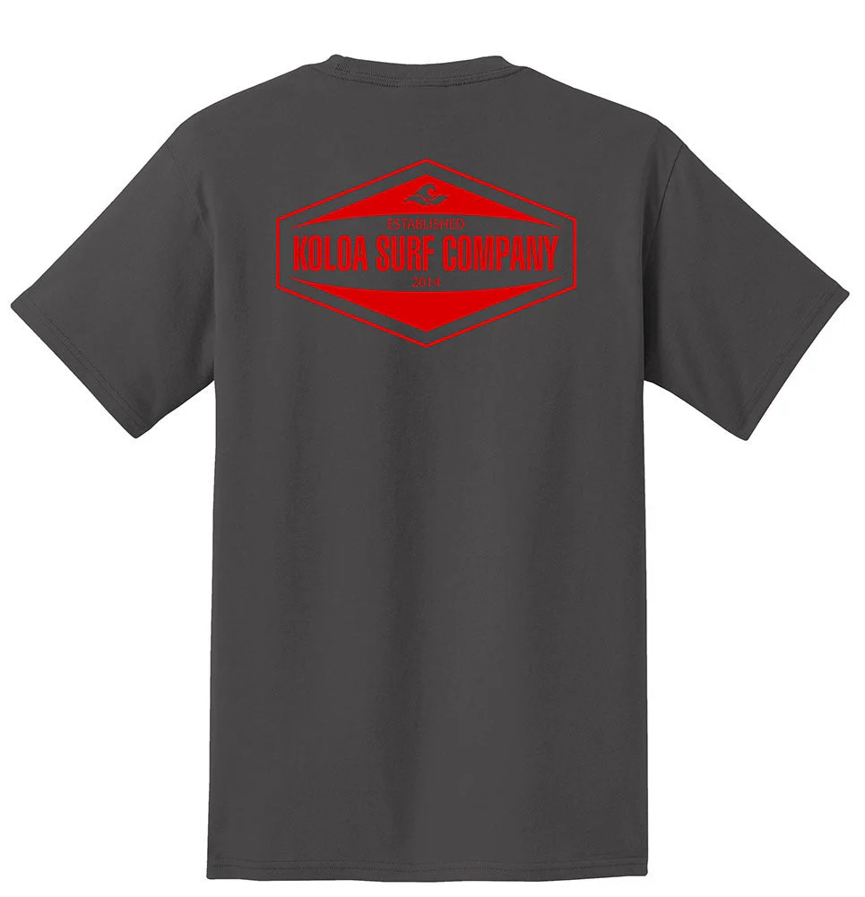 Koloa Hexagon Curve Pocket Heavyweight T-Shirt - Image 10