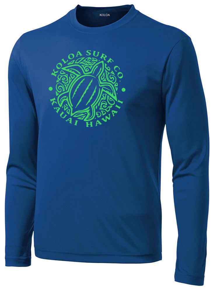 Koloa Honu Turtle Moisture Wicking Long Sleeve Tee - Image 10
