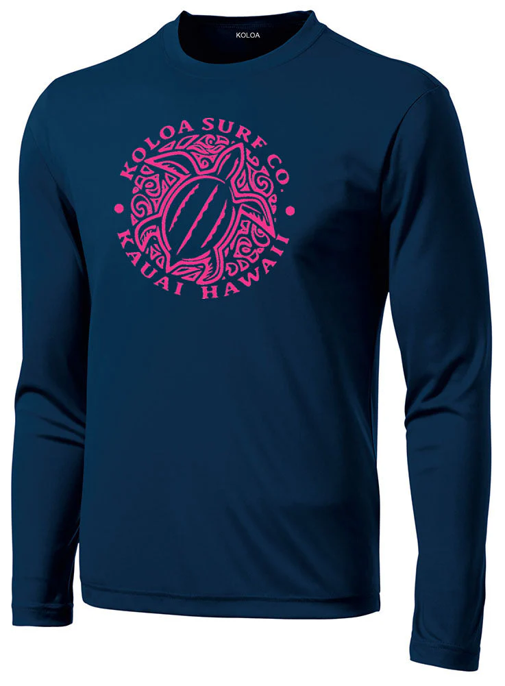 Koloa Honu Turtle Moisture Wicking Long Sleeve Tee - Image 5